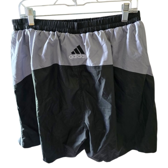 Adidas Black And Gray Swim Shorts Swim Trunks New Old Stock Size XXL Vintage - Picture 3 of 3